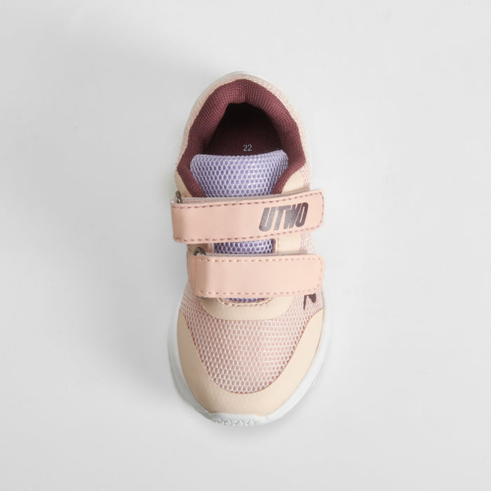Deportiva rosa con velcro bebé UTWO