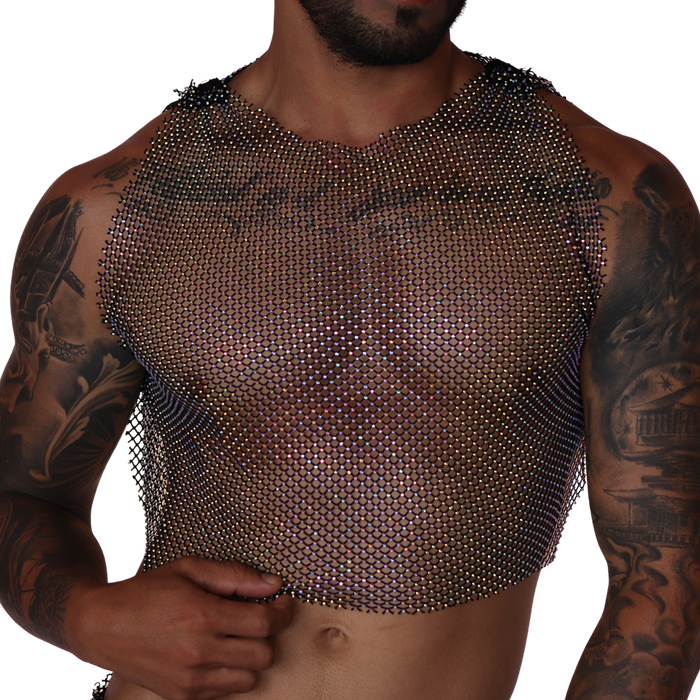Diamond Black Crop Top de Gigo Underwear