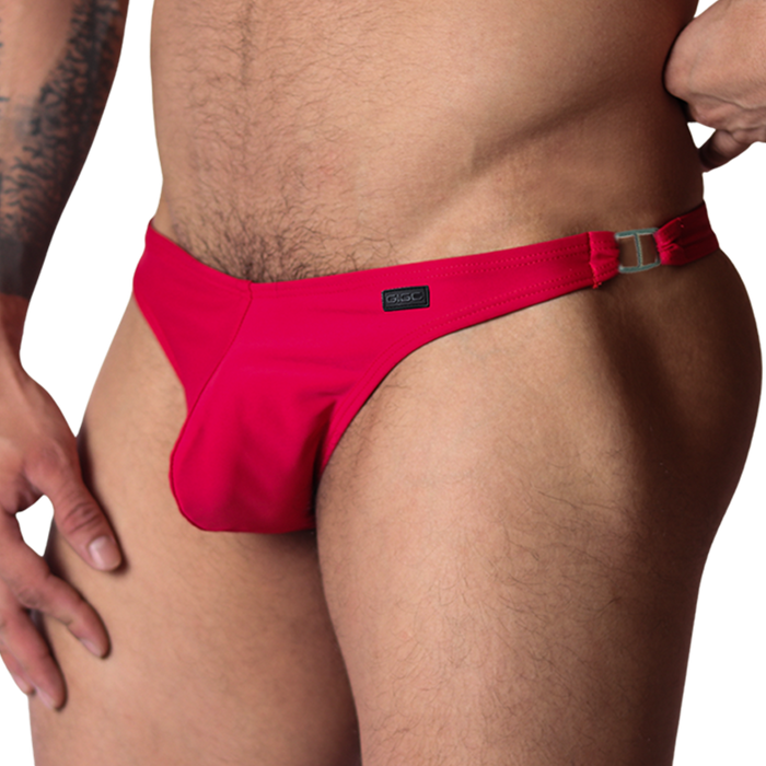 Dinamic Red Swim G String vista frontal de Gigo Underwear
