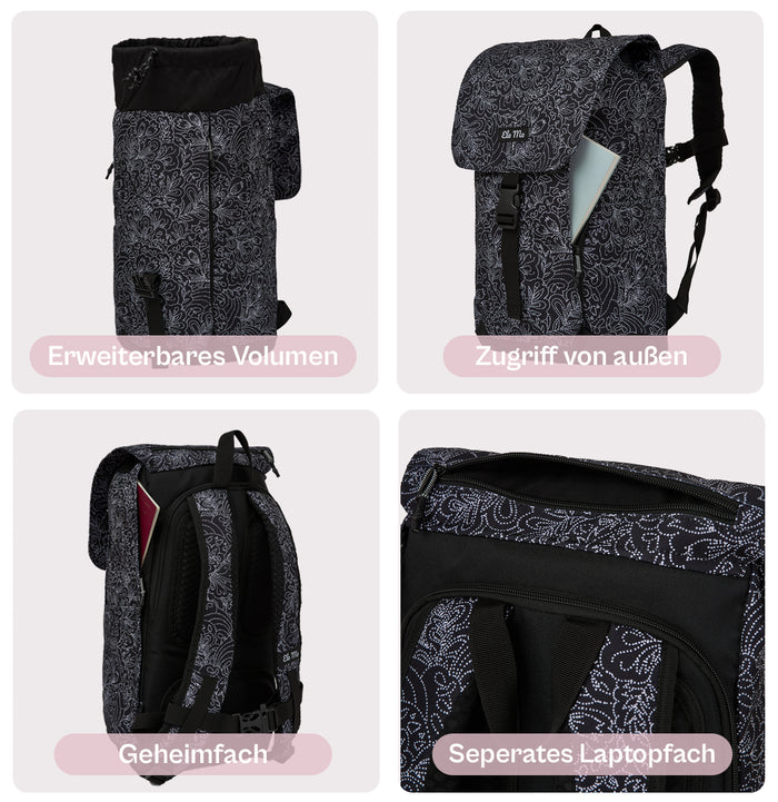 Ela Mo™ Everywhere Rucksack | Dots