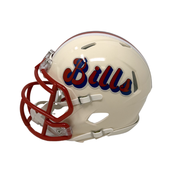 Fred Jackson Signed Buffalo Bills Retro Speed Mini Helmet