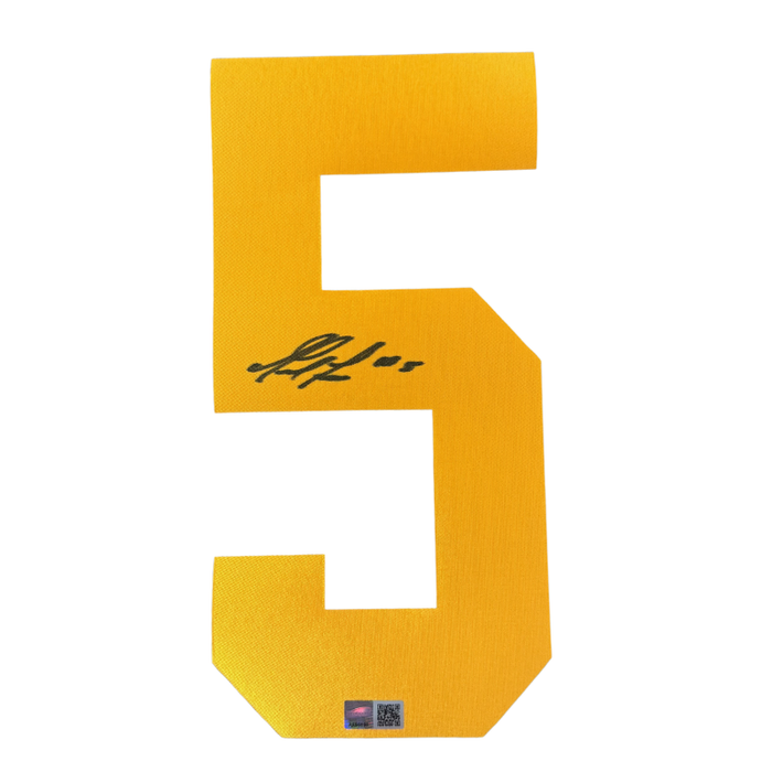 Guido Tenesi Signed Gold Pro-Style Jersey Number #5
