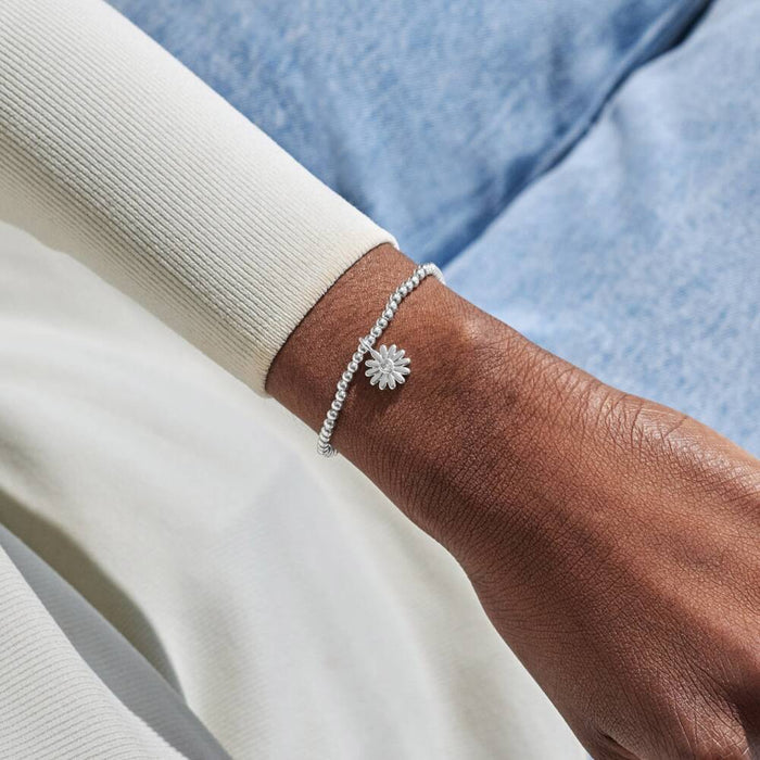 'If Moms Were Flowers I'd Pick You’ 9758 - Silver Bracelet