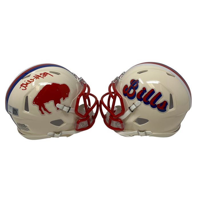Jalon Kilgore Signed Buffalo Bills Retro Speed Mini Helmet