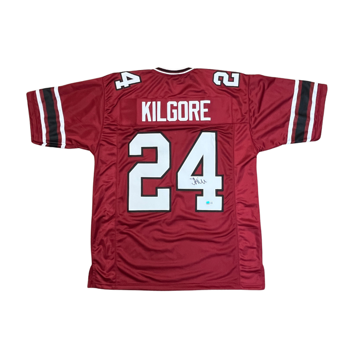 Jalon Kilgore Signed Pro-Style Maroon College Jersey