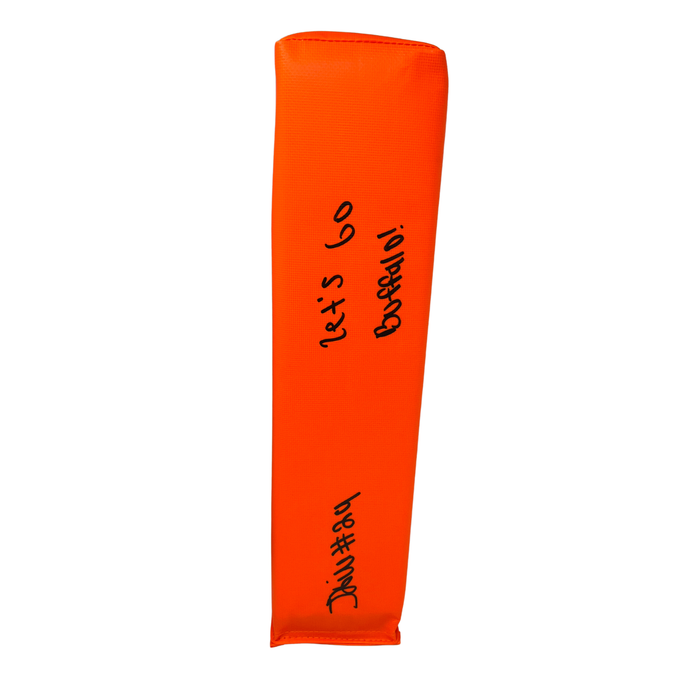 Jalon Kilgore Signed Replica End Zone Pylon with "Let's Go Buffalo"