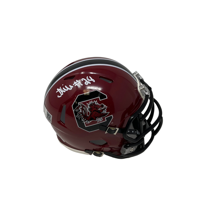 Jalon Kilgore Signed South Carolina Maroon Speed Mini Helmet