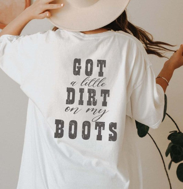 'little dirt' tee