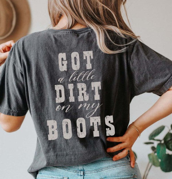 'little dirt' tee