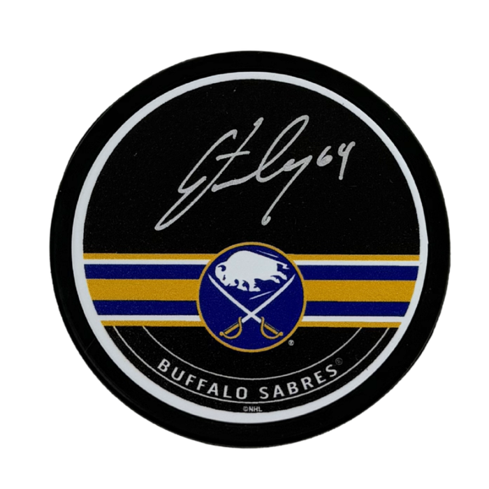 Logan Stanley Signed Buffalo Sabres Autograph Hockey Puck