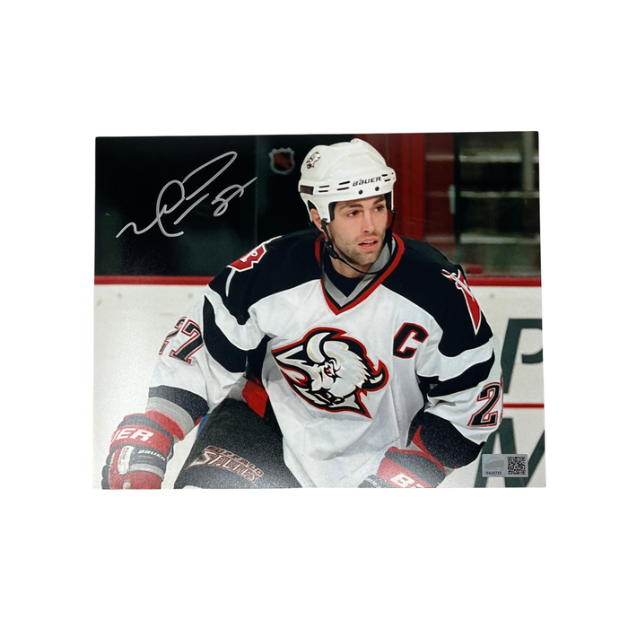 Michael Peca Signed Close-up Photo