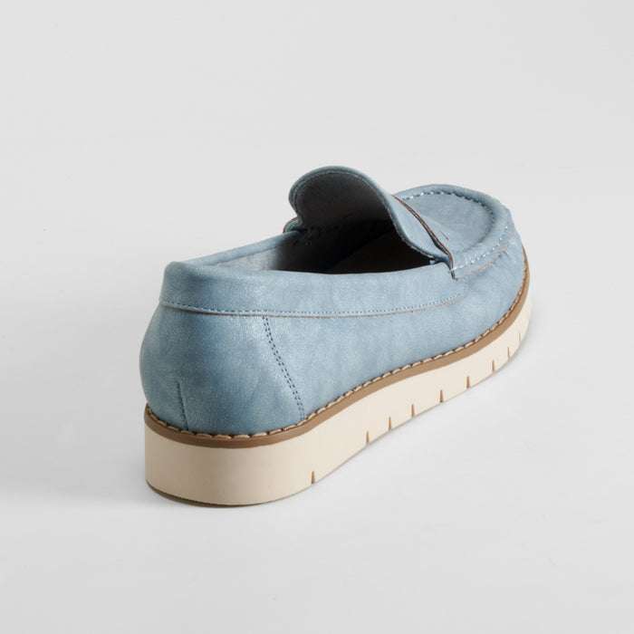 Mocasín kiowa azul COMFEET