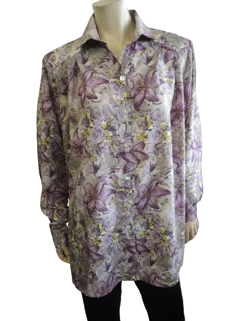 Party Girl Wash & Wear Blouse (Long or Short Sleeves)