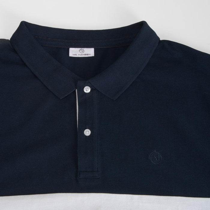 Polo manga corta multicolor de rayas MR. HANSEN