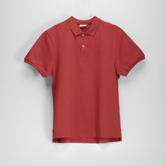 Polo manga corta rosa MR. HANSEN