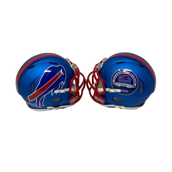PRE-SALE: Michael Hoecht Signed TSE Exclusive Blue Speed Mini Helmet