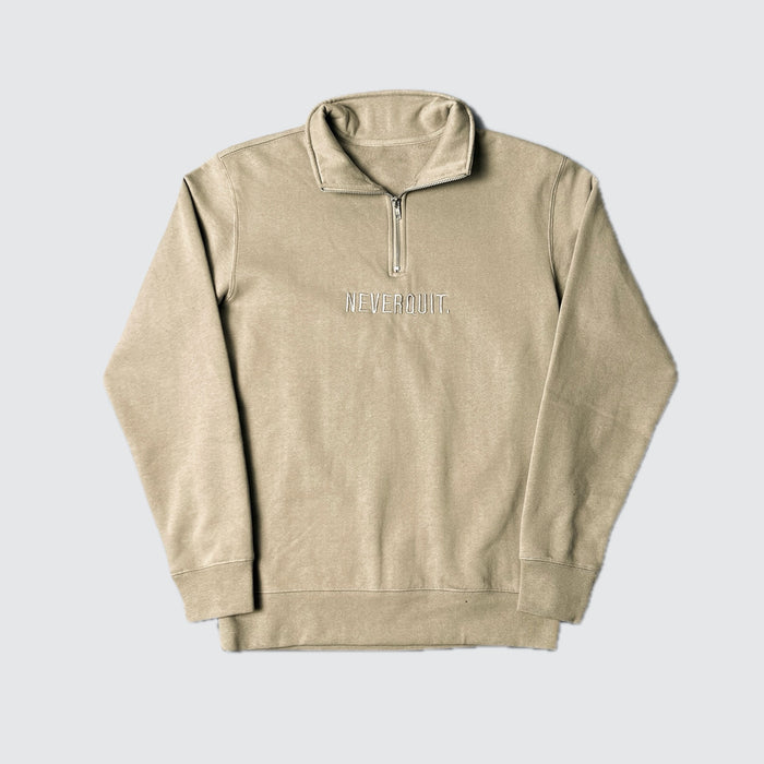 Quarter Zip - Sand