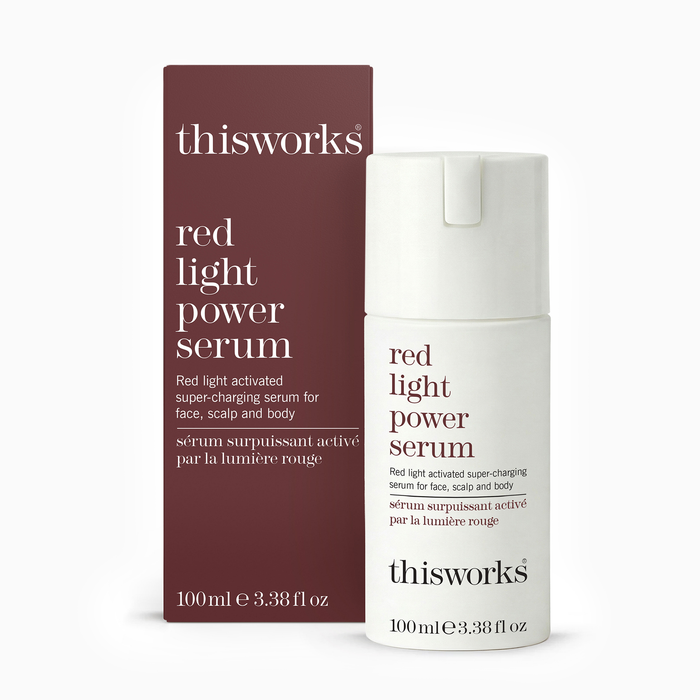 red light power serum