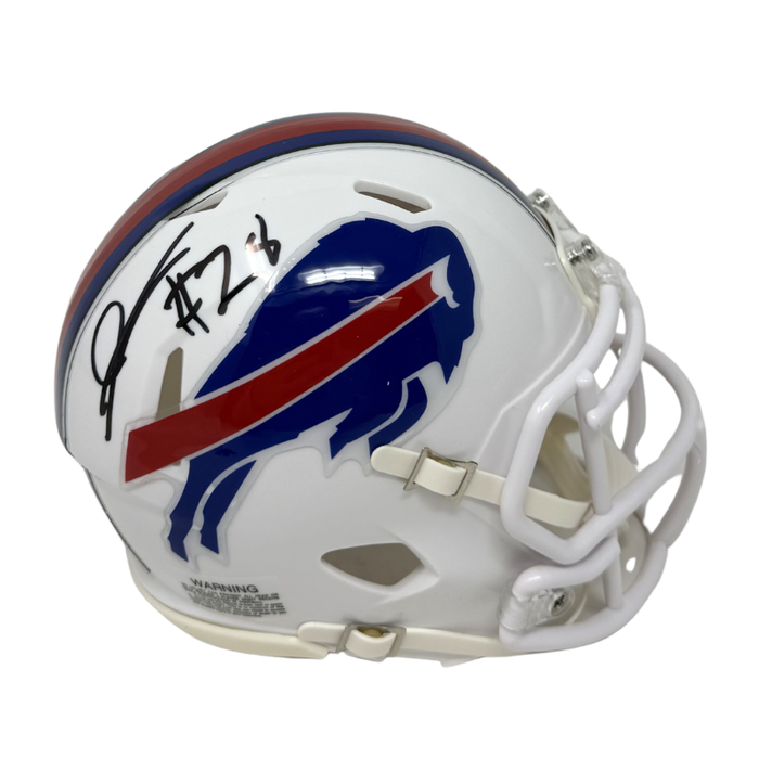 Sam Franklin Jr Signed Buffalo Bills 2021 Speed Mini Helmet