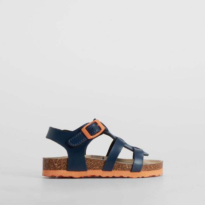 Sandalia bio bebé azul BACHE