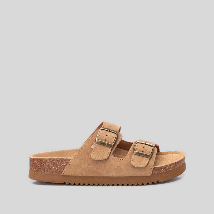 Sandalia bio piel beige XTI