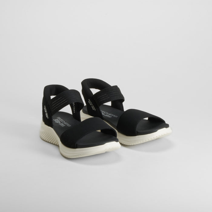 Sandalia slip in Go Walk Flex negra SKECHERS