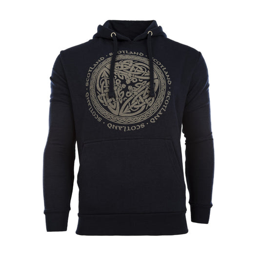 Scotland Celtic Circle Hooded Top – Navy