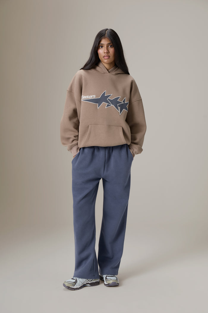 Seekers Stargirl Hoodie in Mid Brown