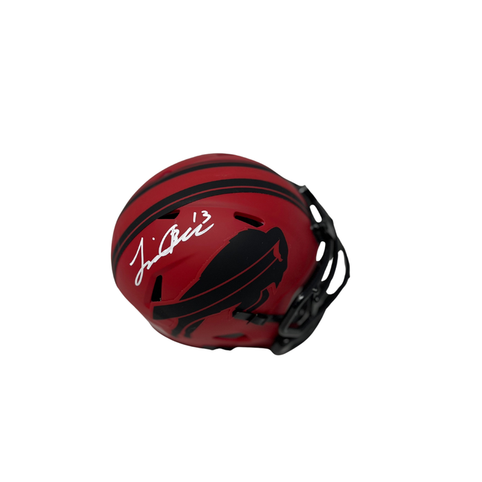 Skyler Bell Signed Buffalo Bills RAVE Speed Mini Helmet
