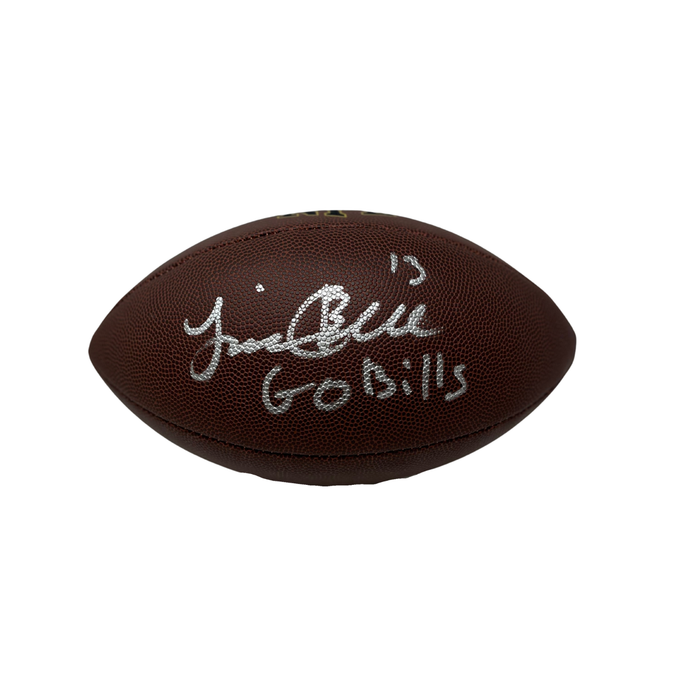 Skyler Bell Signed Wilson Replica Football with "Go Bills"