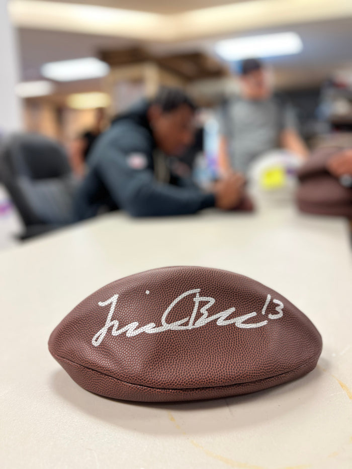 Skyler Bell Signed Wilson Replica Football