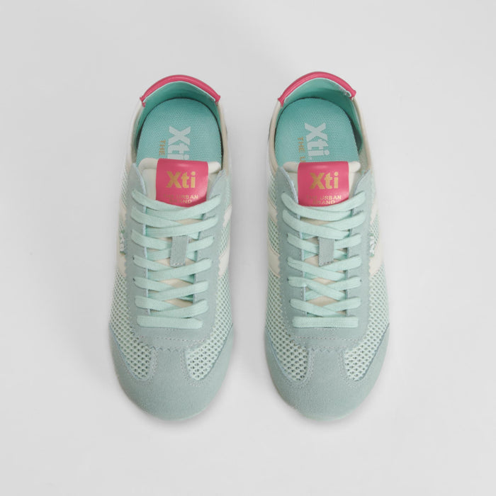 Sneaker rejilla azul XTI