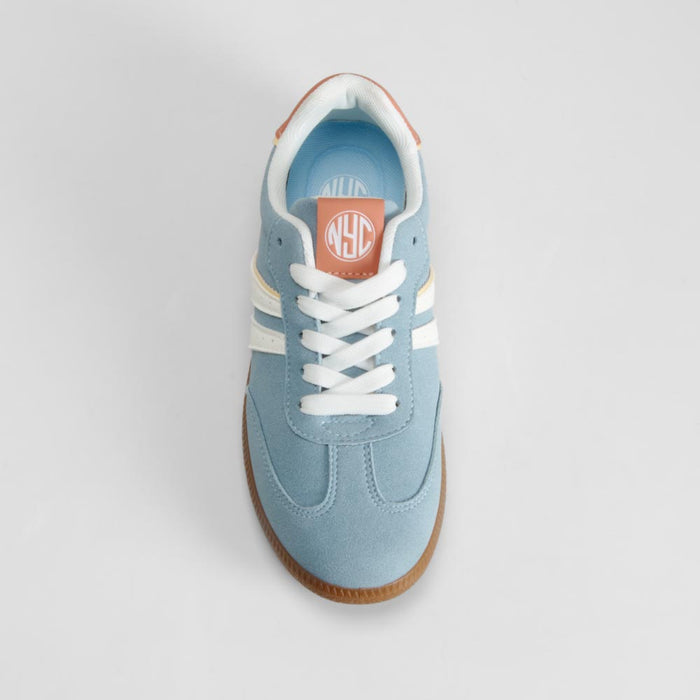 Sneaker suela caramelo azul NYC