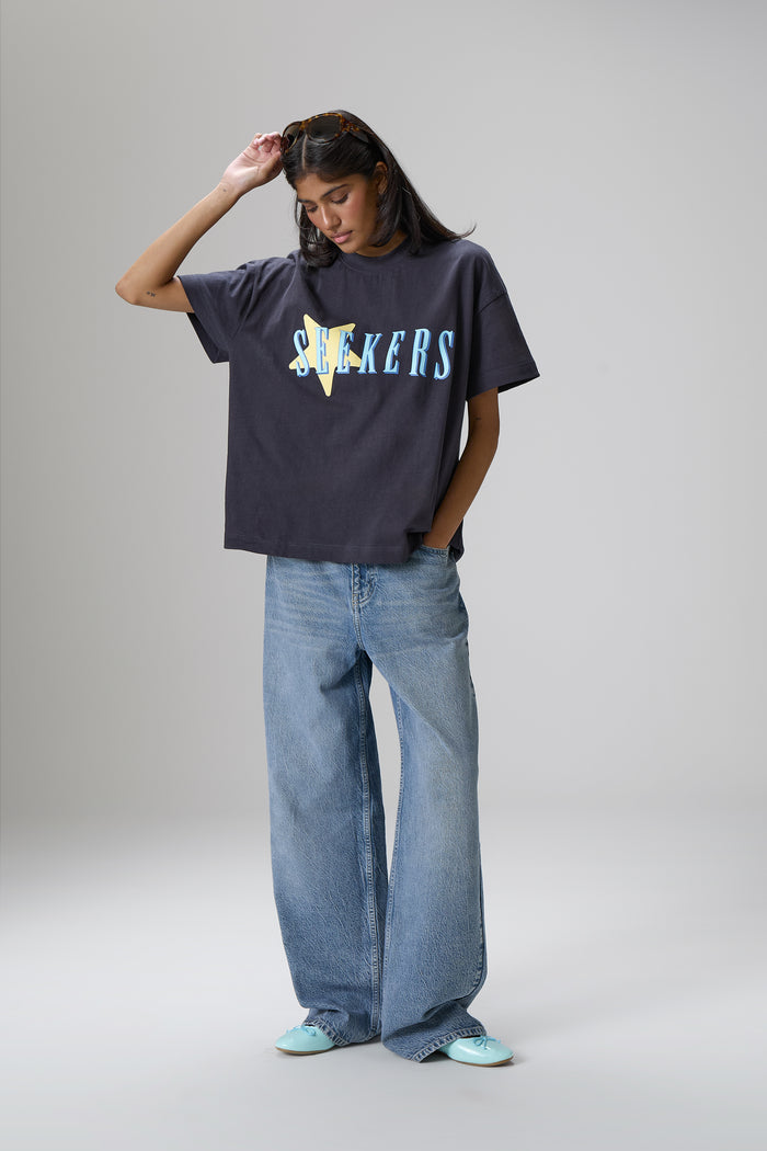 Model is 5'9 and wears a size XS