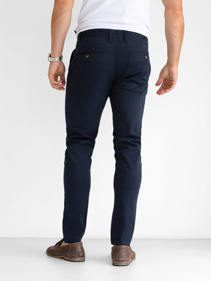 Stretch Chinos - Navy