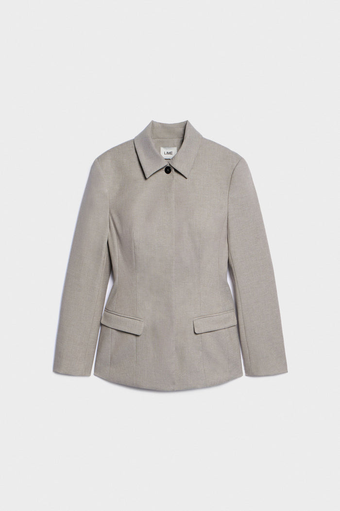 LIGHT GREY MELANGE
