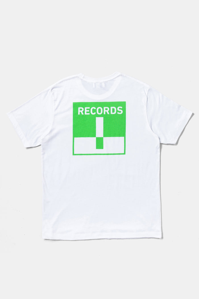 Terrible White Logo Tee