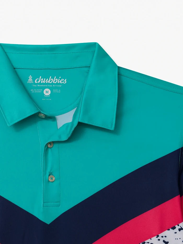 The Aquatic Libation (Performance Polo) - Image 3 - Chubbies Shorts