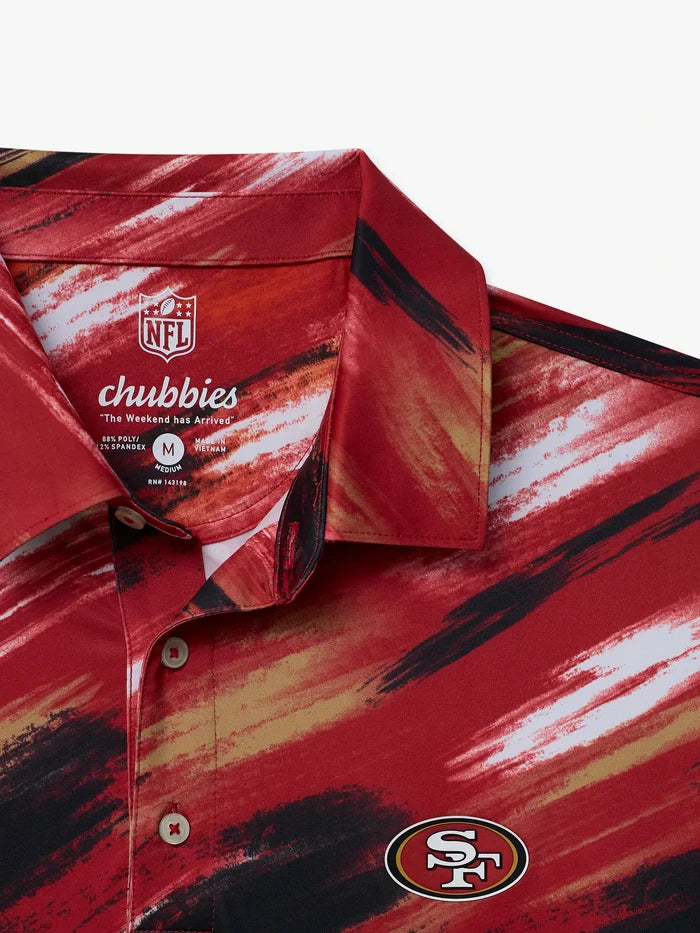 The Color Blitz 49ers (Polo) - Image 3 - Chubbies Shorts