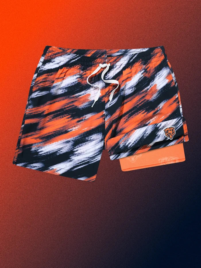 The Color Blitz Bears 5.5" (Classic Lined Swim Trunk) - Image 1 - Chubbies Shorts