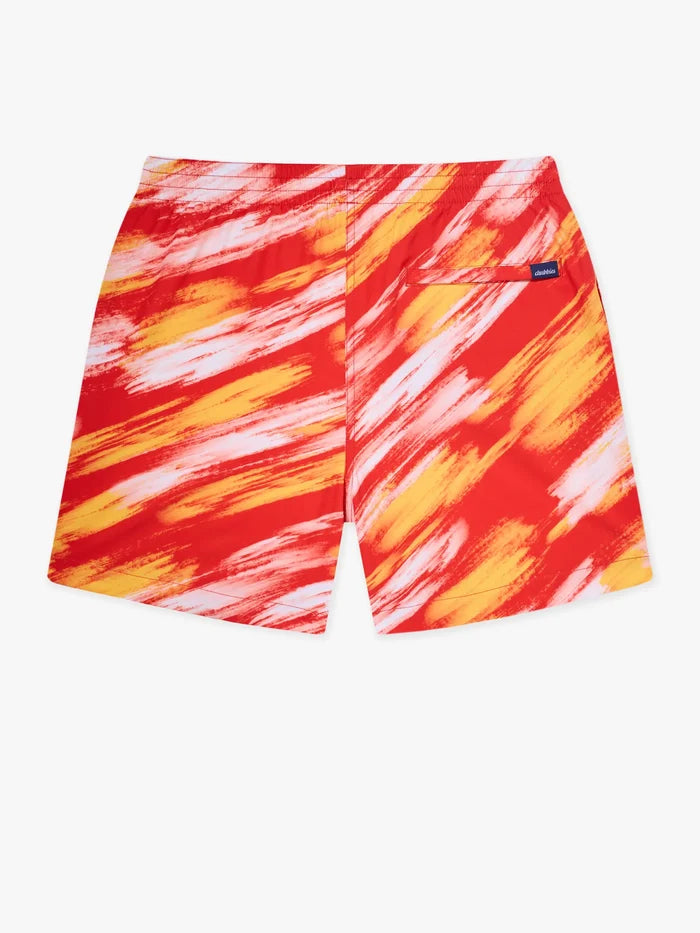 The Color Blitz Chiefs 5.5" (Classic Lined Swim Trunk) - Image 2 - Chubbies Shorts