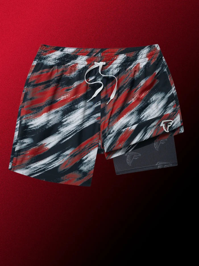 The Color Blitz Falcons 5.5" (Classic Lined Swim Trunk) - Image 1 - Chubbies Shorts