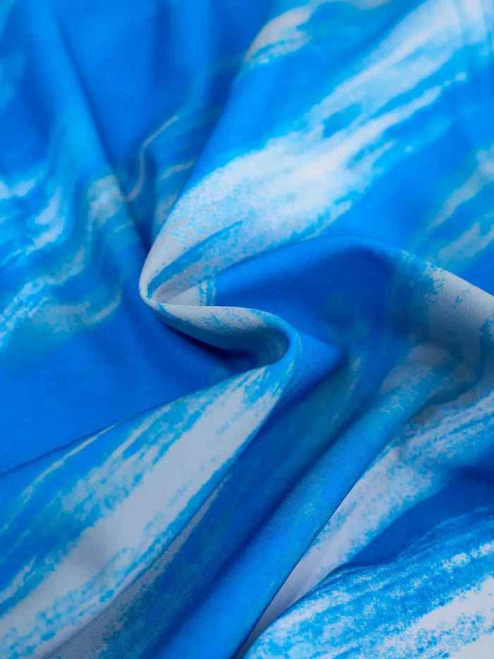 The Color Blitz Lions 5.5" (Classic Lined Swim Trunk) - Image 3 - Chubbies Shorts