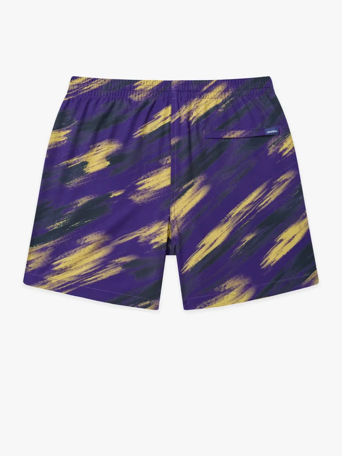 The Color Blitz Ravens 5.5" (Classic Lined Swim Trunk) - Image 2 - Chubbies Shorts
