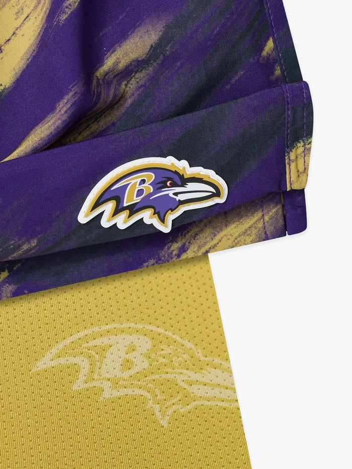 The Color Blitz Ravens 5.5" (Classic Lined Swim Trunk) - Image 3 - Chubbies Shorts