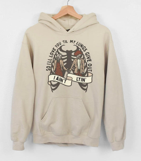 the 'I ain't lyin' hoodie