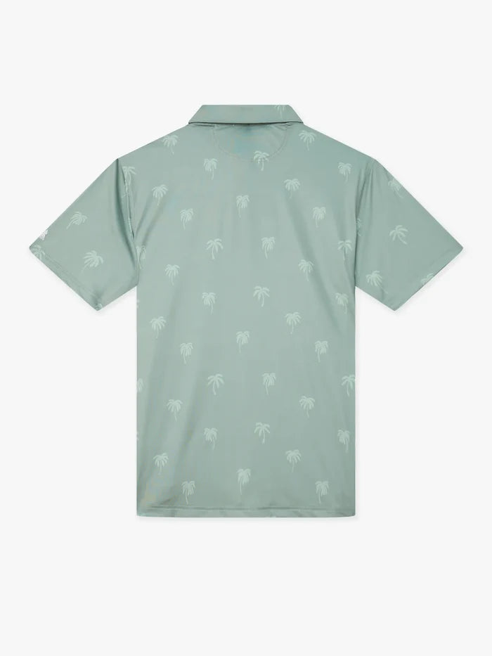 The Midnight Palm (Performance Polo)- Olive - Image 4 - Chubbies Shorts