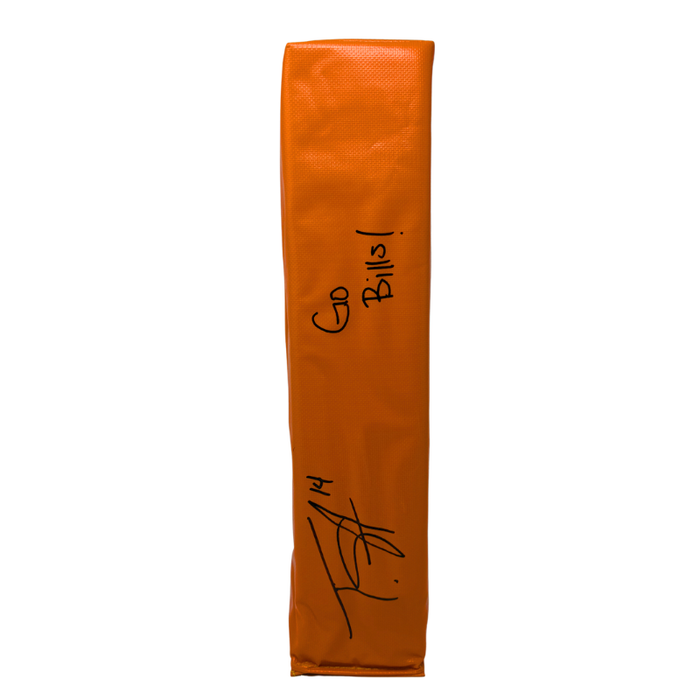 Tyrell Shavers Signed Replica End Zone Pylon with Go Bills