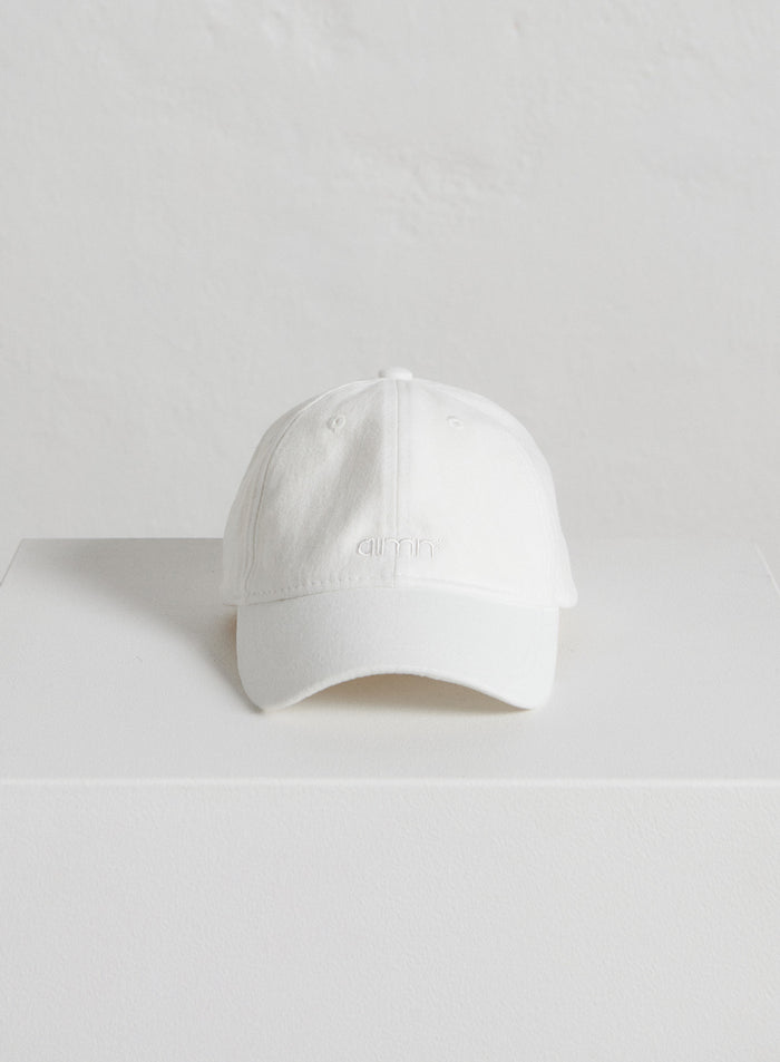White Small Logo Cap