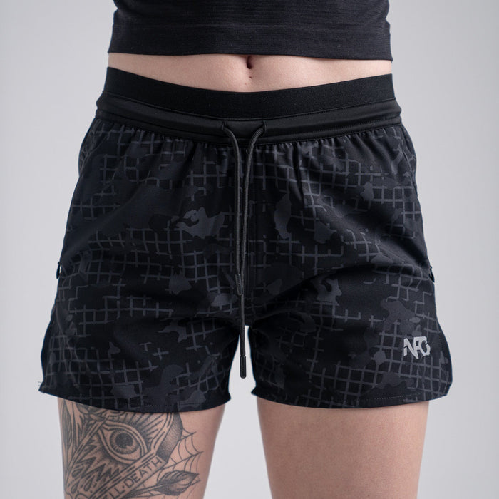 Women's Covert Sprint Shorts - Blacksite URBN Cam